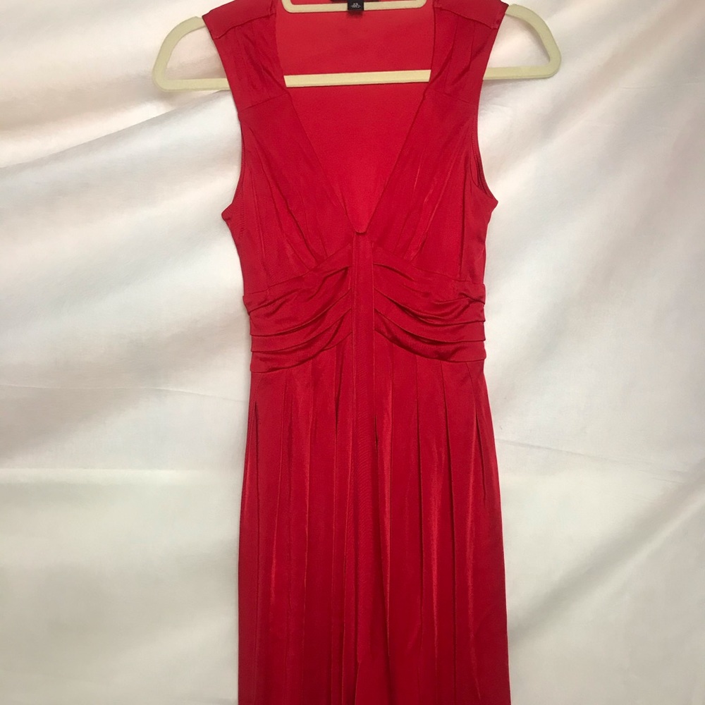Banana Republic Cherry Red Dress XS Worn Once